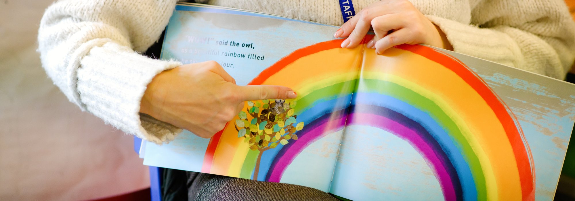 Rainbow header