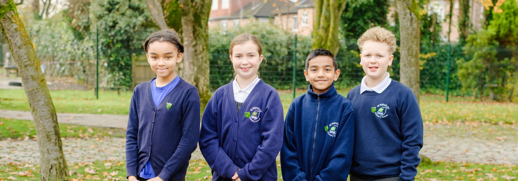Pupils wearign correct uniform